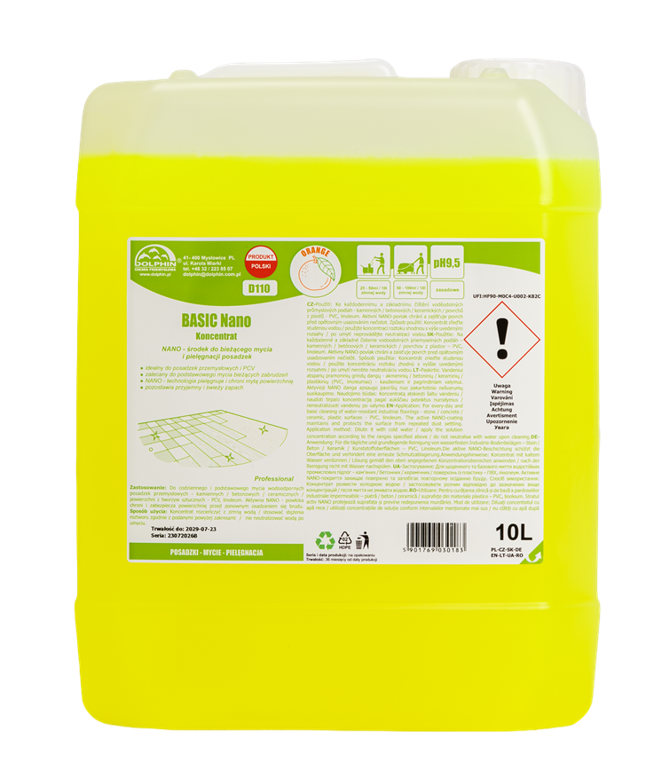 DOLPHIN BASIC 10l. orange