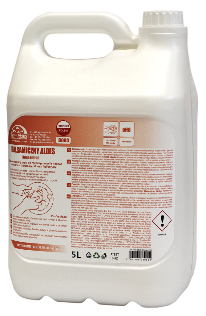 DISH Aloe / BALSAMICZNY ALOES 5L
