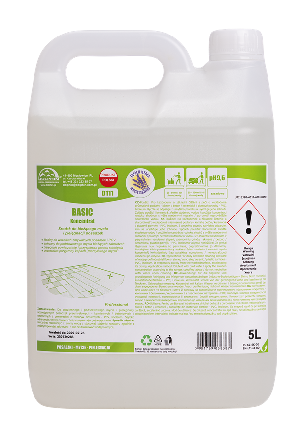 BASIC 5l. mydło marsylskie