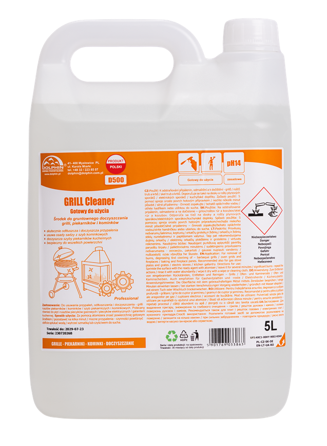 GRILL CLEANER 5l.