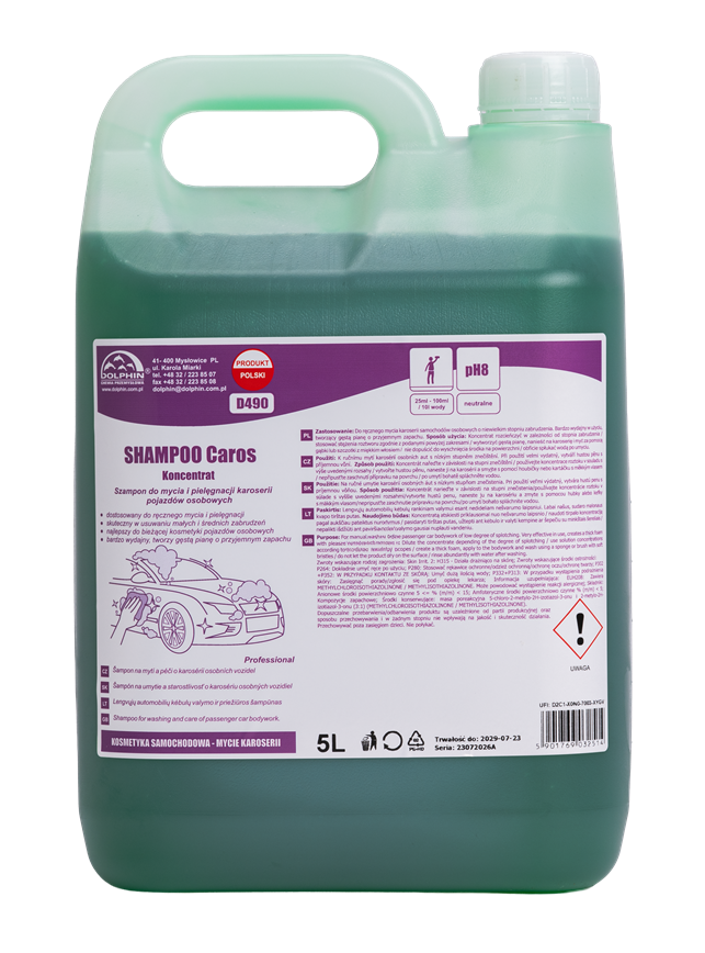 SHAMPOO CAROS 5l.