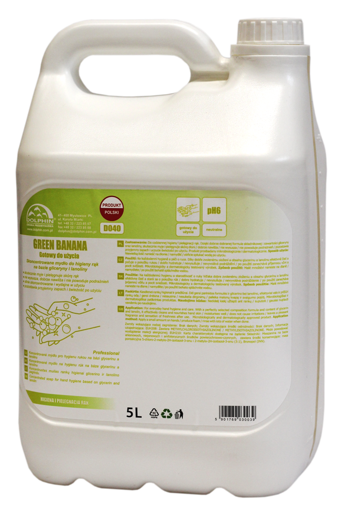 MYDŁO W PŁYNIE GREEN BANANA 5 l